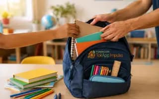 100 mochilas, 100 futuros: que ningún niño se quede atrás